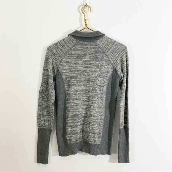 SKYR Gray Full‎ Zip Sweater Jacket Knit Long Sleeve Medium - Picture 7 of 9
